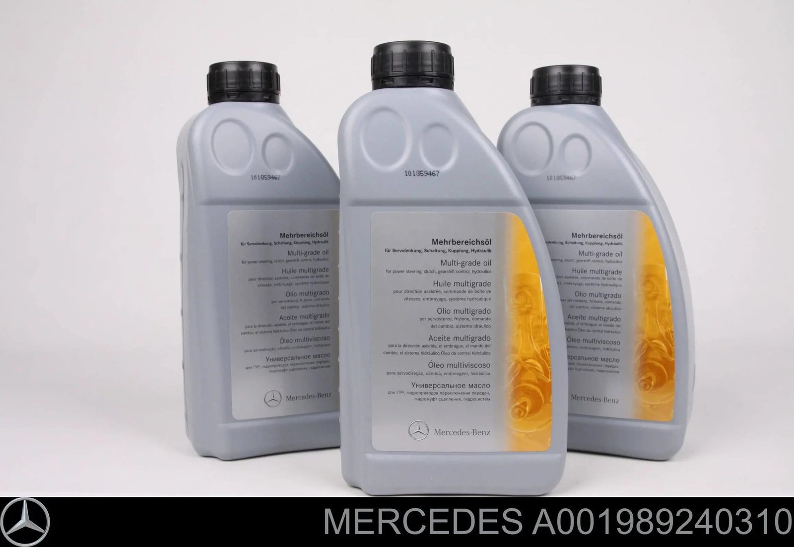 A001989240310 Hydraulic fluid MERCEDESBENZ 1L Kasparts