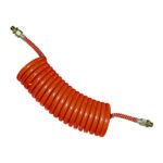 Tuyau serpentin rouge