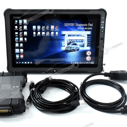 Kit de diagnostic complet Mercedes ( multiplexeur C6) + Ecran GETAC