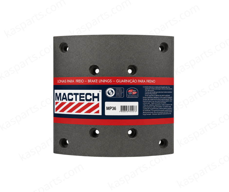 Garnitures de Frein Premium pour Remorque 12 Roues (1) Garniture tracteur arrière - Image 1