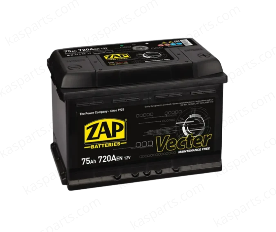 Batterie VECTER 75Ah 12V 720A Sans Entretien Batterie VECTER 75Ah 12V 720A Sans Entretien (EU) – Image 1
