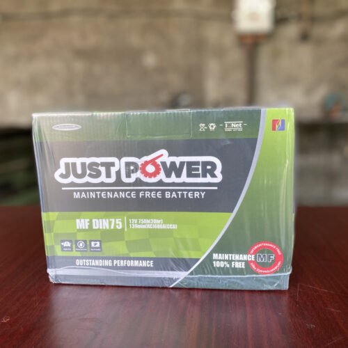 75AH JUSTPOWER Batteries 12V | 650A Maintenance Free