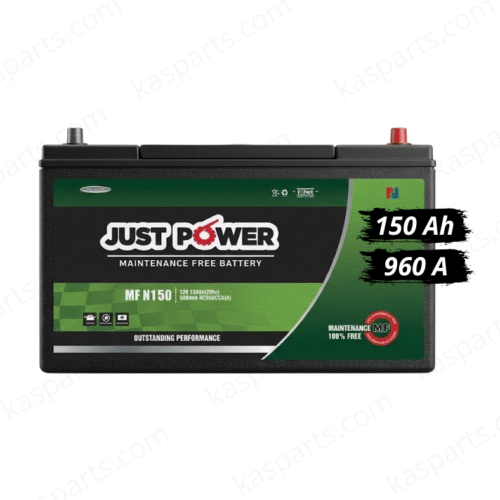 Batteries JUSTPOWER 150 Ah 12 V – 960 A sans entretien