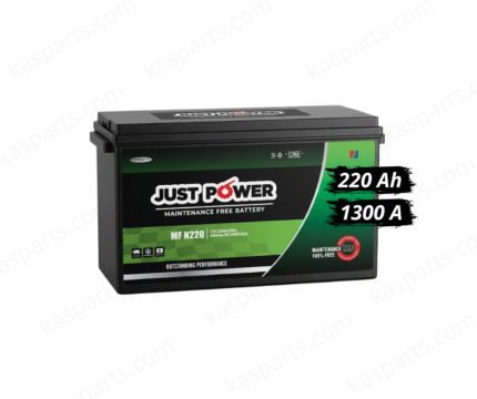 Batteries JUSTPOWER 220 Ah 12 V - 1300 A sans entretien