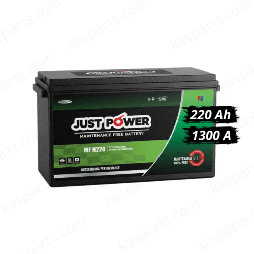 Batteries JUSTPOWER 220 Ah 12 V – 1300 A sans entretien