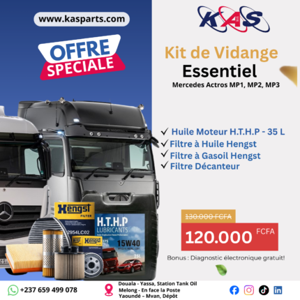 Kit de Vidange Essentiel Mercedes Actros MP1 | MP2 | MP3