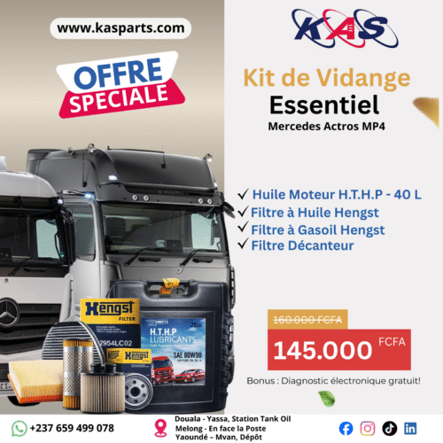 Kit de Vidange Essentiel Mercedes Actros MP4