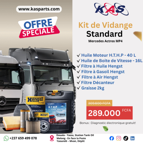 Kit de Vidange Standard Mercedes Actros MP4