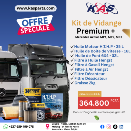 Kit de Vidange Premium Plus Mercedes Actros MP1 | MP2 | MP3