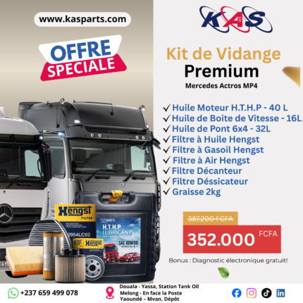 Kit de Vidange Premium Mercedes Actros MP4
