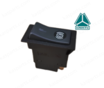 Interrupteur de frein d'échappement pour camion Sinotruk Howo, référence WG9719584116, logo CNHTC, pièce de rechange d'origine.