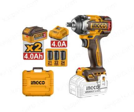 Clé à chocs INGCO CIWLI2055 20V Brushless – 550 Nm avec 2 batteries et chargeur