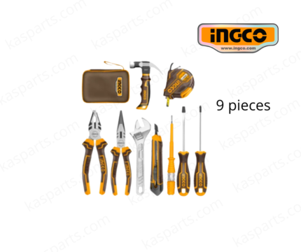 Coffret d’Outils à Main 9 Pièces INGCO HKTH20809